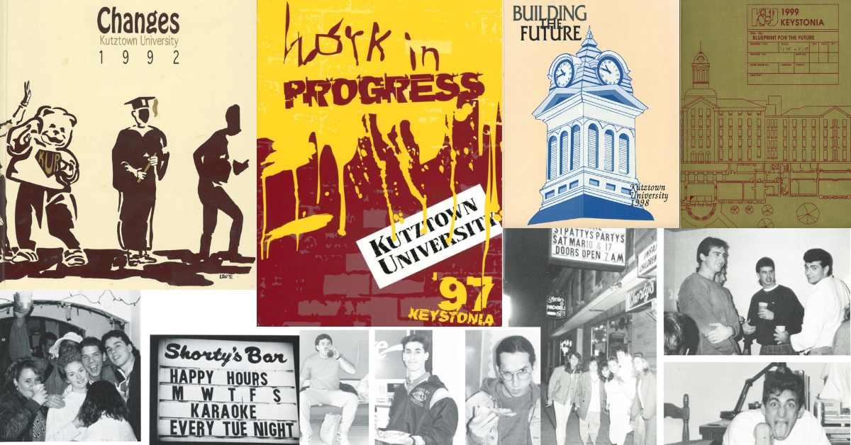 1990s Kutztown collage