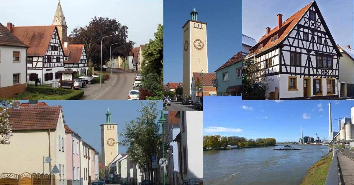 Altrip, Germany collage