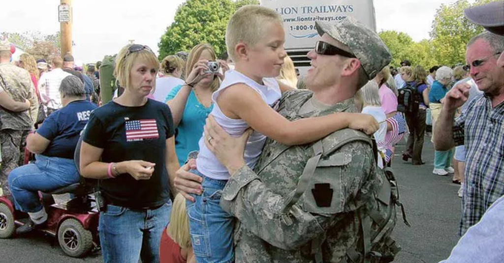 Charlie Company 111th Infantry 56th Stryker Brigade of the Kutztown, Pennsylvania National Guard was welcomed home from Taji, Iraq, circa September 15, 2009