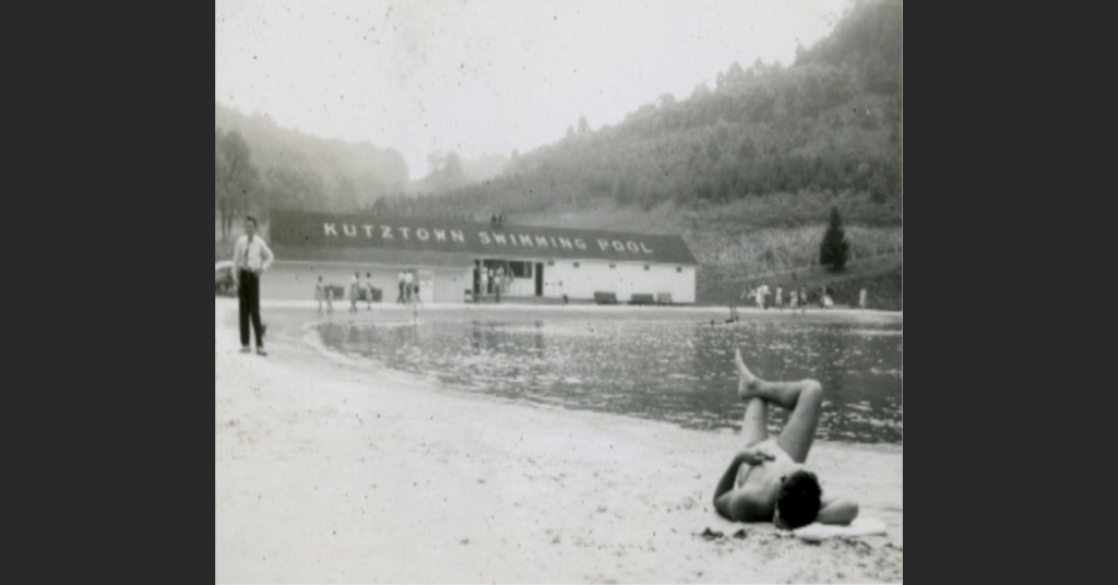 Community Day at Kutztown Pool, 1934