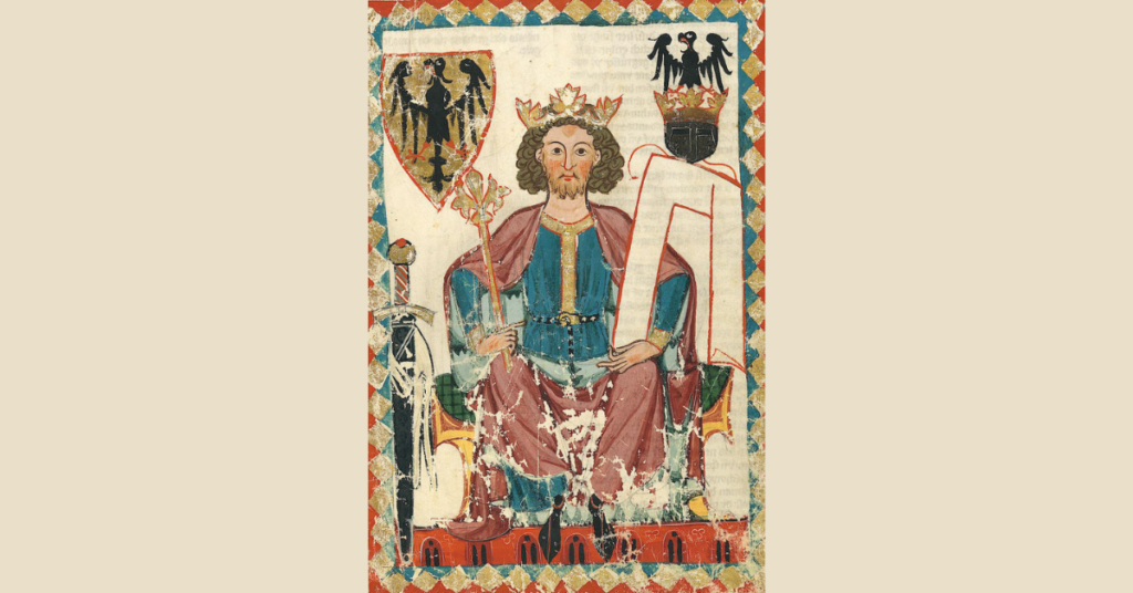  Emperor Henry VI (Hadlaub, Codex Manesse, about 1300)