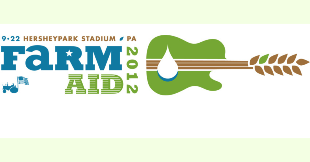 Farm Aid 2012 Promotional Poster
