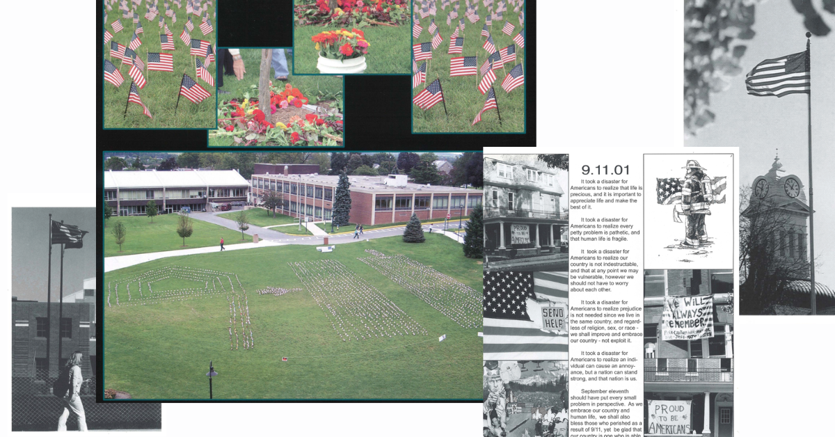 Kutztown 9/11 Remembrance collage 