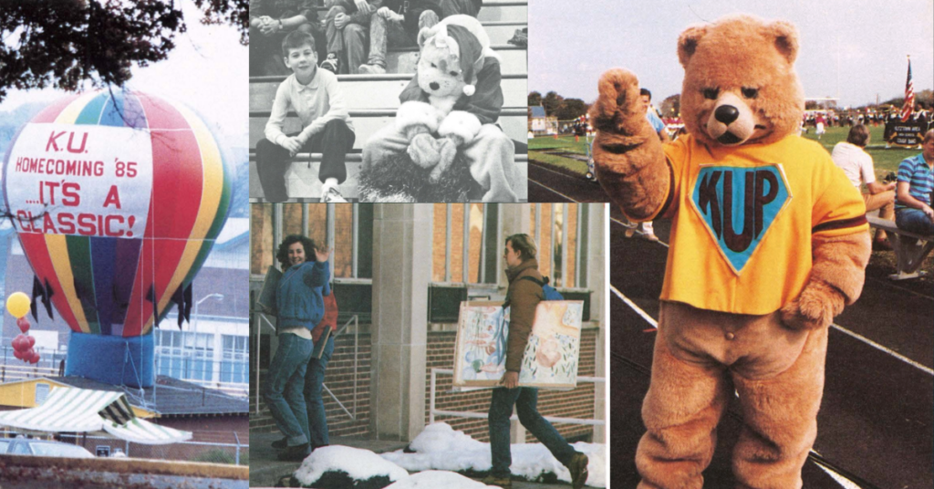 Kutztown University 1980s collage