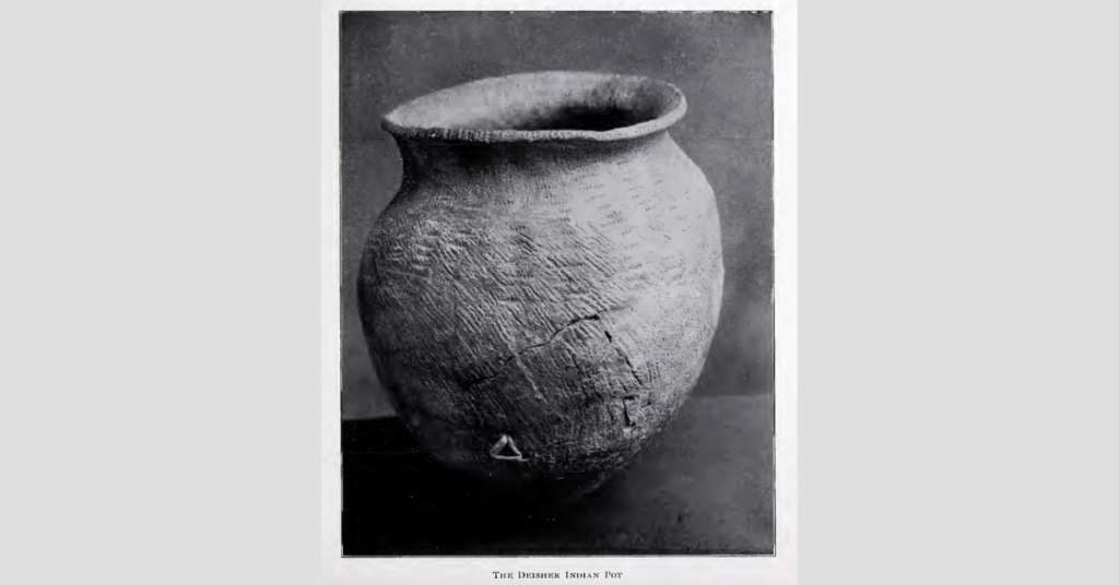 Lenape pot found on Deisher farm in Kutztown