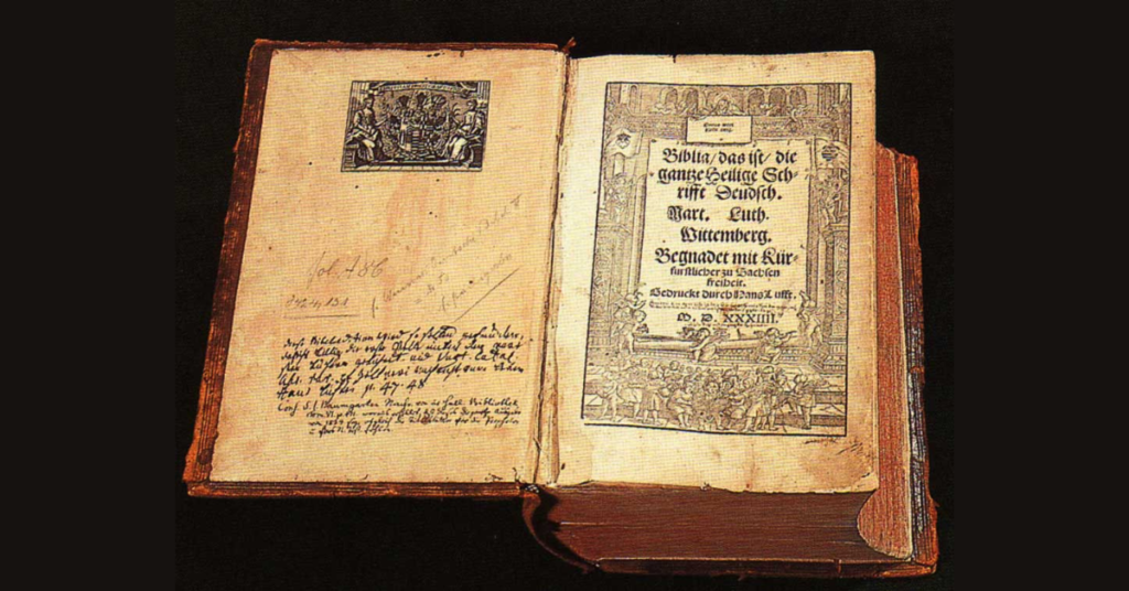Luther Bible, 1534