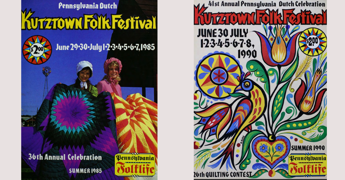 Pennsylvania Folklife Magazine covers, 1985, 1990