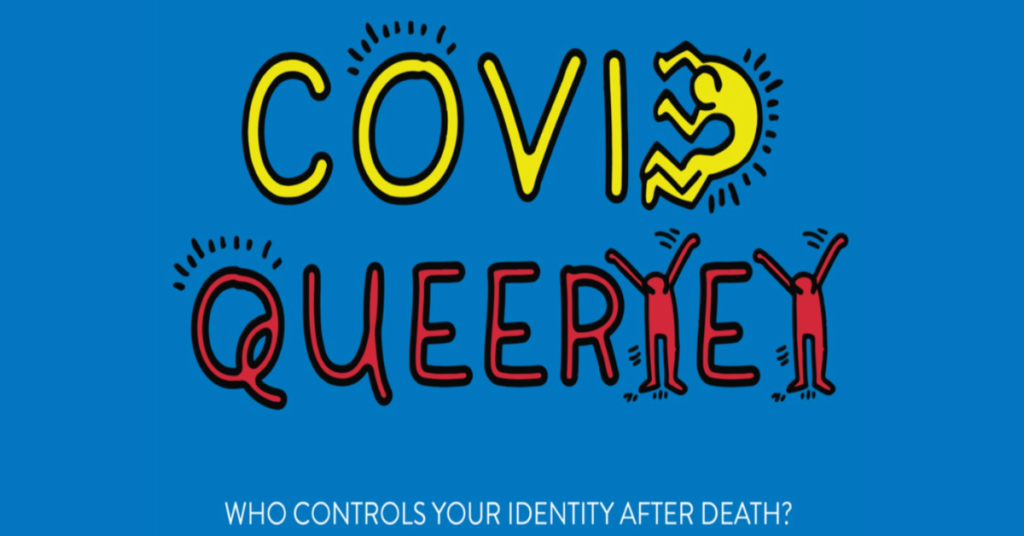 Program for Covid Queertet, play by Deryl Johnson