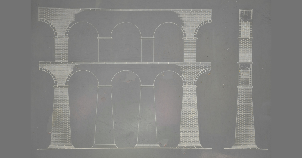 Remains of the Roman aqueduct of Mogontiacum (Mainz)
