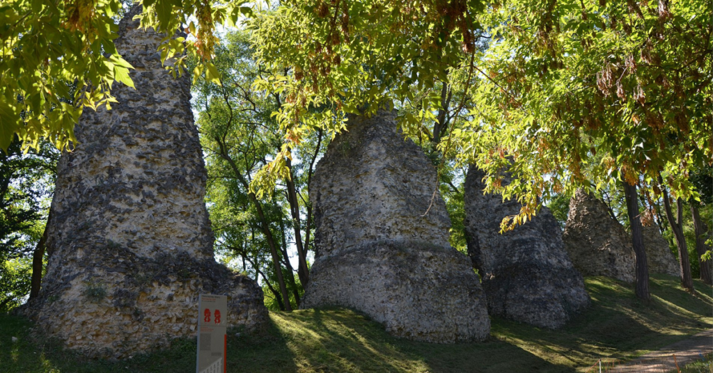 Remains of the Roman aqueduct of Mogontiacum (Mainz)
