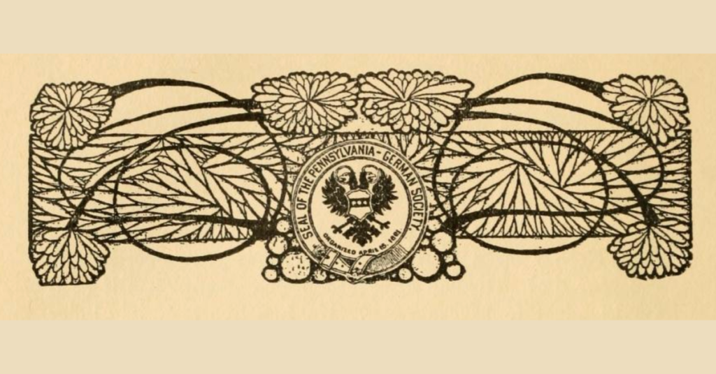 Seal of the Pennsylvania German Society