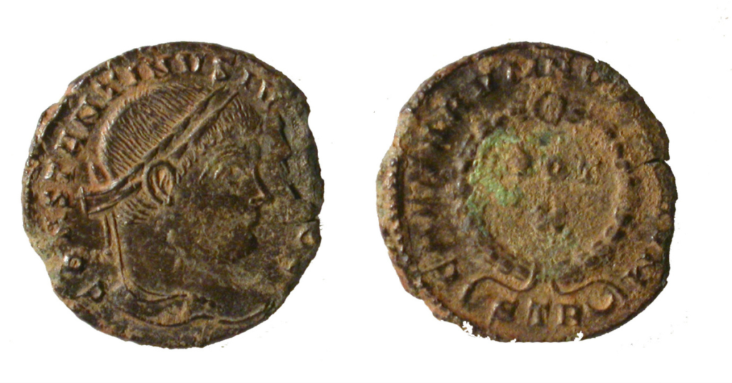 T465 Roman coin
