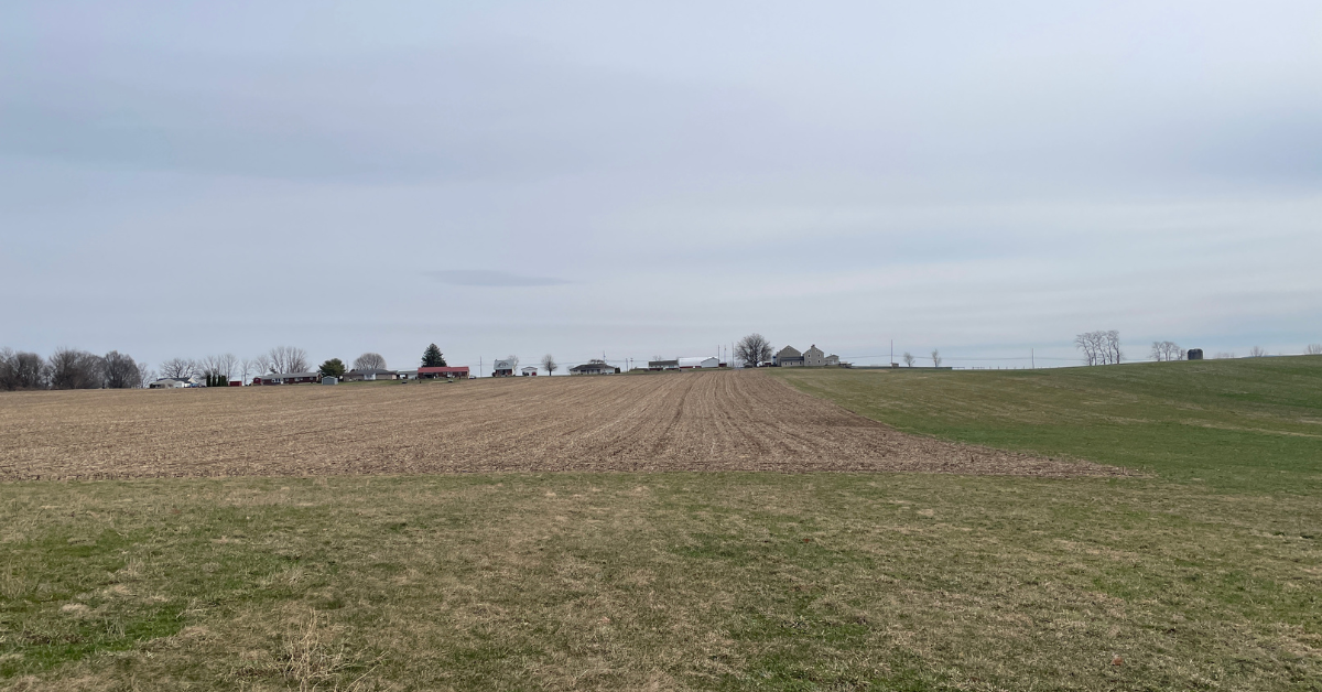 Farm and field next to the Kutztown Park