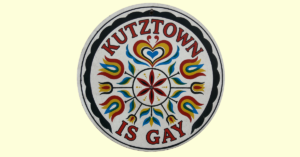 Kutztown Is Gay Hex Sign