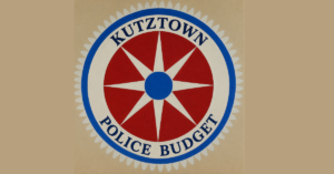 Kutztown Police Budget hex sign