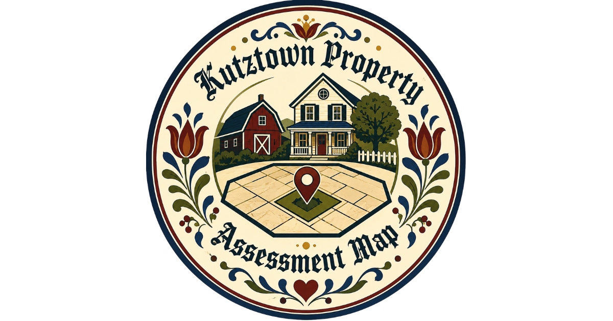 Kutztown Property Assessment Map Hex Sign