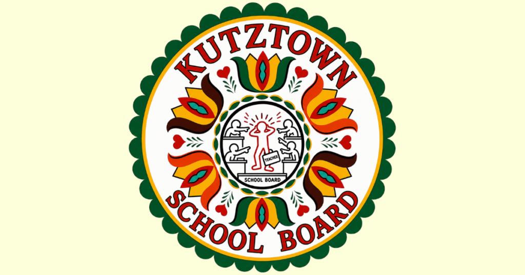 Kutztown School Board Hex Sign, circa 2026