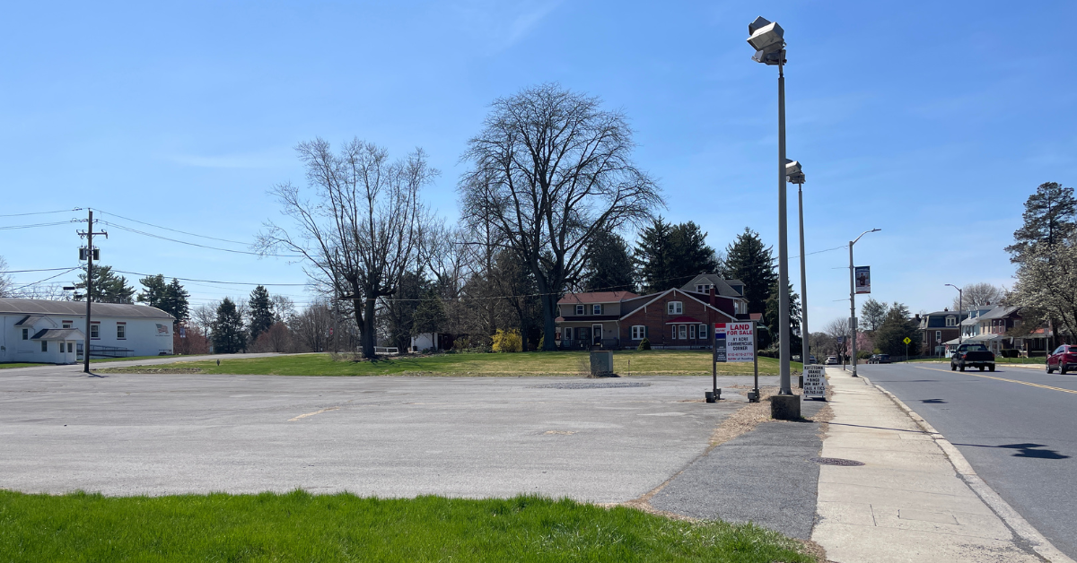 Vacant lot, 504–512 E Main Street, Kutztown, PA